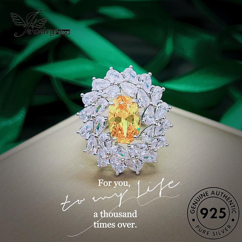 Tempat Perhiasan Wanita Bulat925 Kalung Perak Set Asli Emerald S553