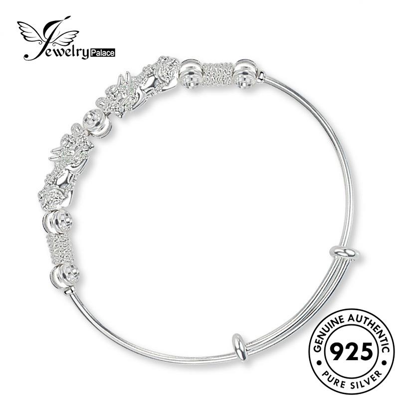 Jewelrypalace Gelang Perak925 Keberuntungan Pixiu Wanita Asli B57