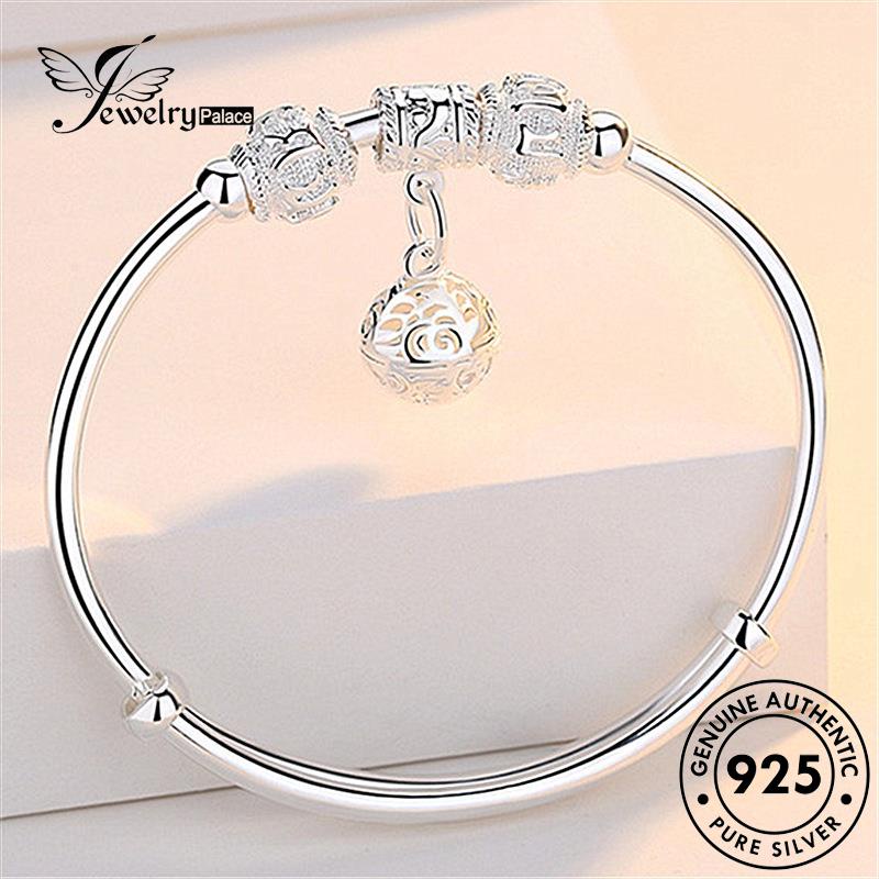 Jewelrypalace Gelang Wanita Istana Lonceng Perak925 Fashion Asli B116