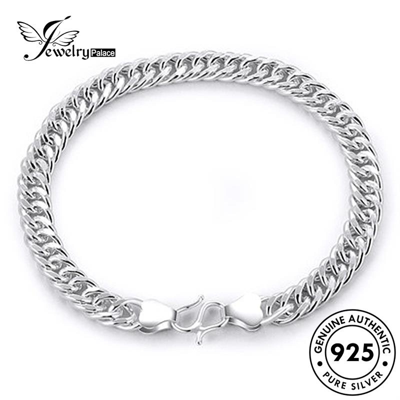 Jewelrypalace Pribadi925 Riding Perak Cambuk Wanita Asli Gelang B392