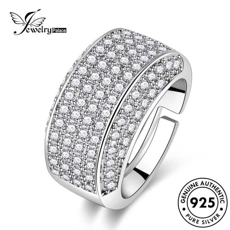 Jewelrypalace Moissanite Asli Perak Berlian Kreatif Wanita Langit Cincin925 Emas Starry R484