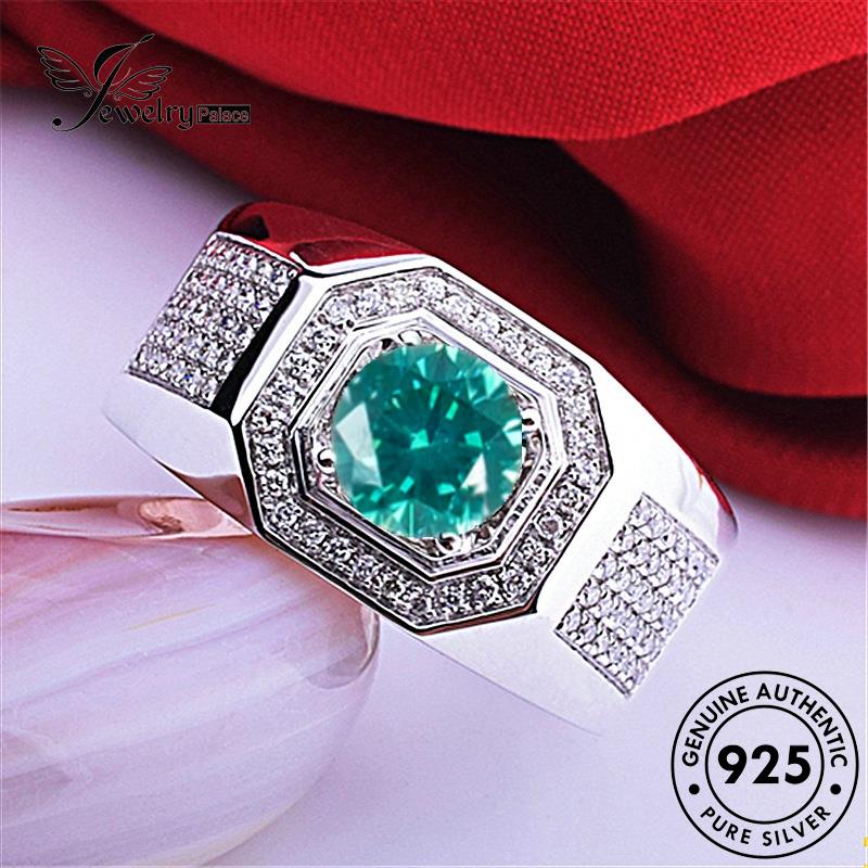 Jewelrypalace Arrows Silver Dan Cincin Asli Hati Mendominasi Wanita Safir925 R827