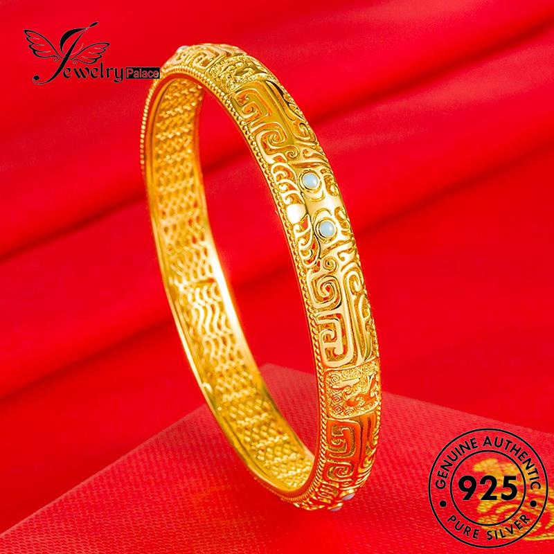 Jewelrypalace Emas925 Beast Perak Trendy Gelang Wanita Asli B683