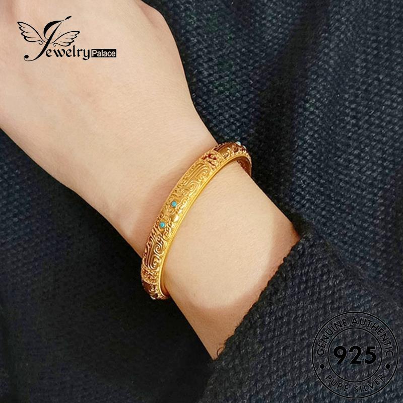 Jewelrypalace Emas925 Beast Perak Trendy Gelang Wanita Asli B683