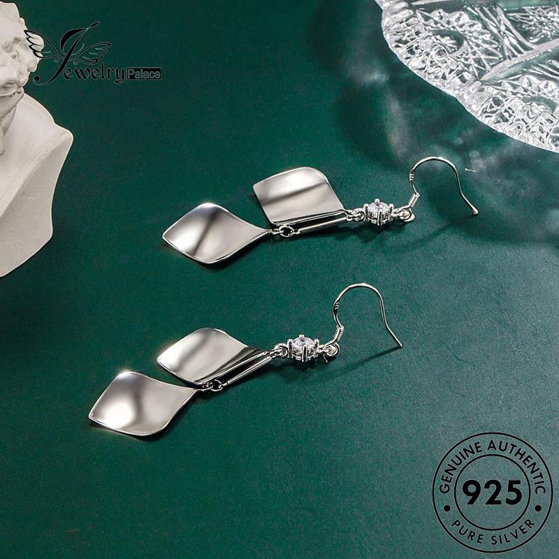Jewelrypalace 925anting Berlian Asli Kepribadian Wanita Perak Kait E525
