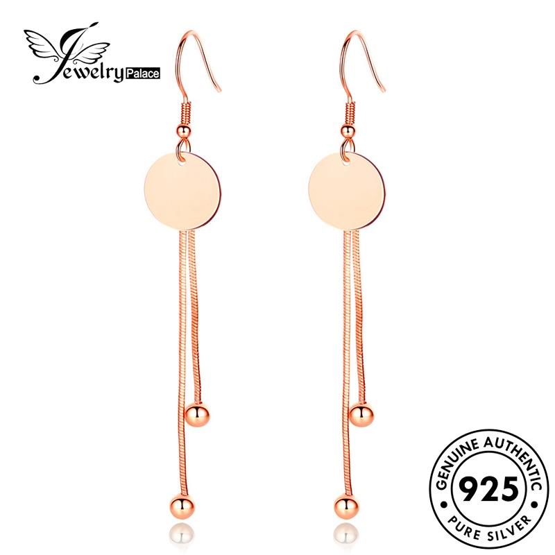 Jewelrypalace Bulat Perak Kepribadian Emas925 Asli Anting Kait Wanita E565