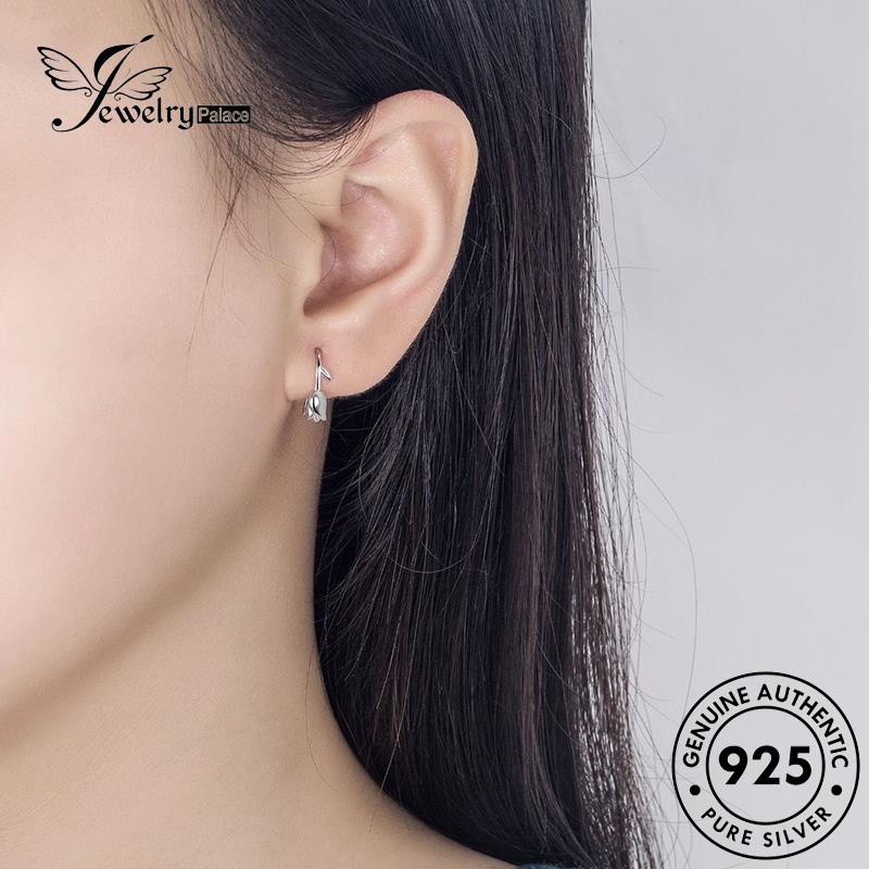 Jewelrypalace Tulip Wanita925 Perak Asli Fresh Anting Kait E782