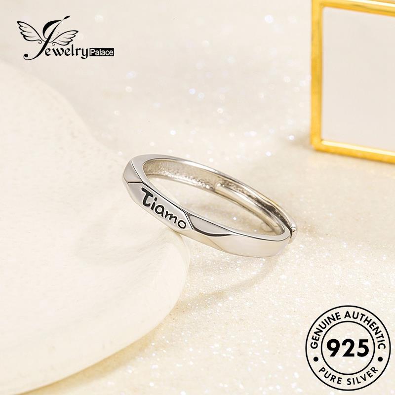 Jewelrypalace Simple You 925cincin Couple I Asli Love Perak R97