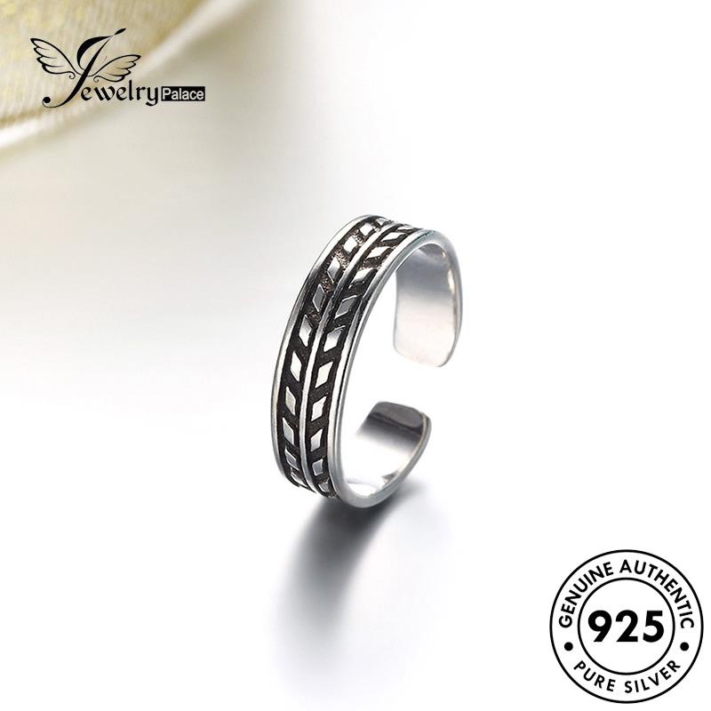 Jewelrypalace Cincin Lilit Retro Asli Perak925 Wanita R220