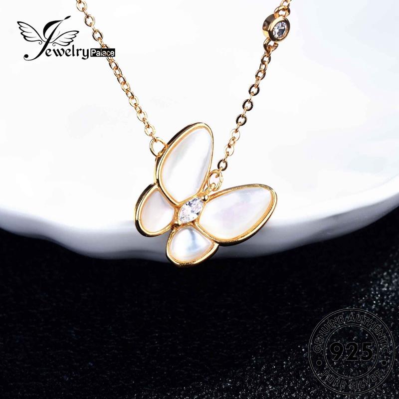 Jewelrypalace Kalung Perak Kupu-Kupu Wanita Lucu Asli925 N1248