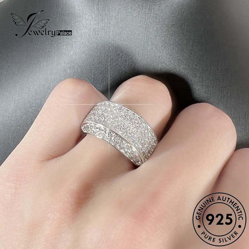 Jewelrypalace Moissanite Asli Perak Berlian Kreatif Wanita Langit Cincin925 Emas Starry R484