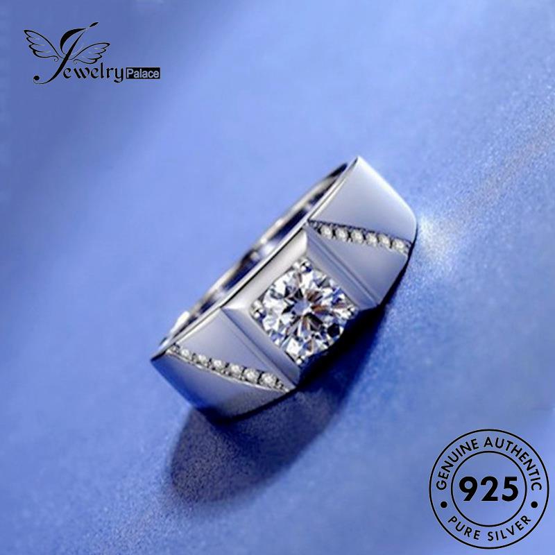Jewelrypalace Berlian Perak Cakar Moissanite925 Asli Klasik Wanita Empat Cincin R875