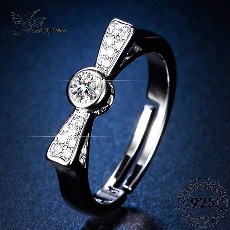 Perhiasantempat Cincin Potongan Pribadi Berlian Kucing Asli Moissanite Perak Wanita925 R147