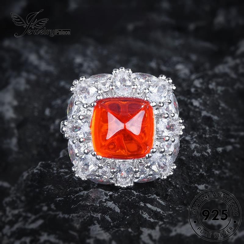 Jewelrypalace Kalung Perak925 Wanita Sapphire Set Mewah Asli S622