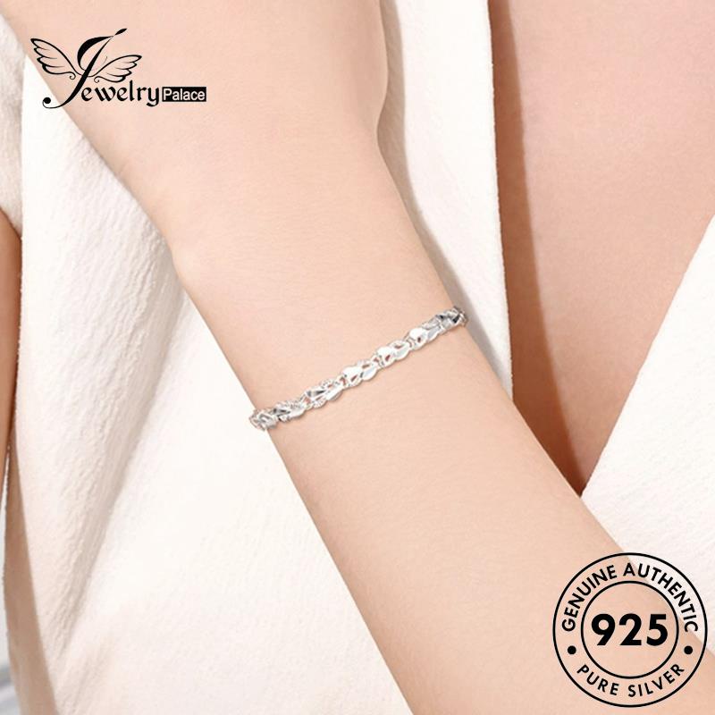 Jewelrypalace925gelang Love Perak Wanita Fashion Asli B645