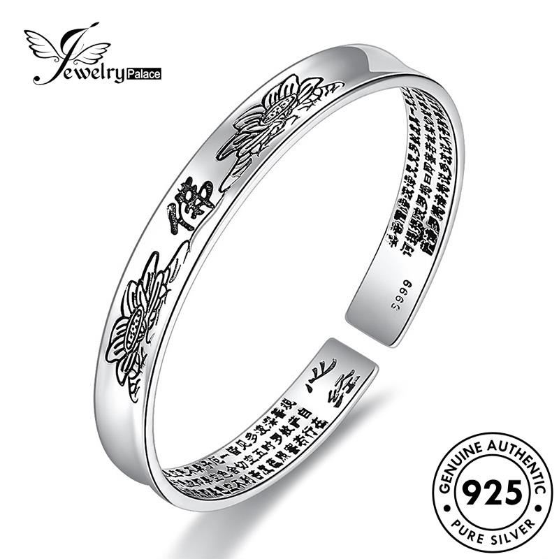 Jewelrypalace Hati925 Wanita Asli Gelang Sutra Silver B163