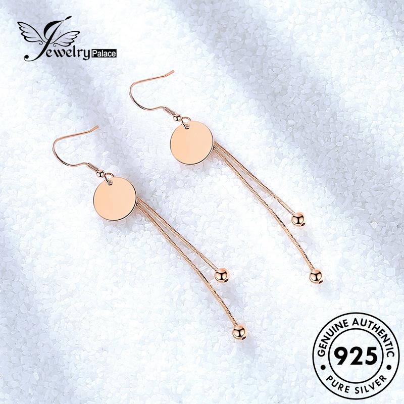 Jewelrypalace Bulat Perak Kepribadian Emas925 Asli Anting Kait Wanita E565