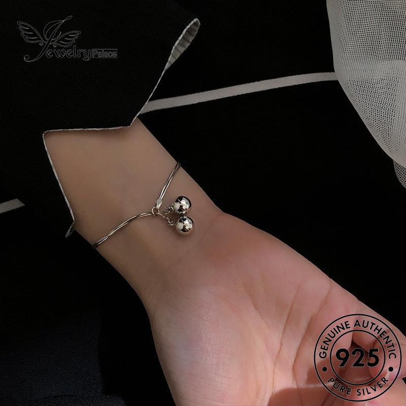 Jewelrypalace Bell Perak925 Wanita Gelang Asli B113