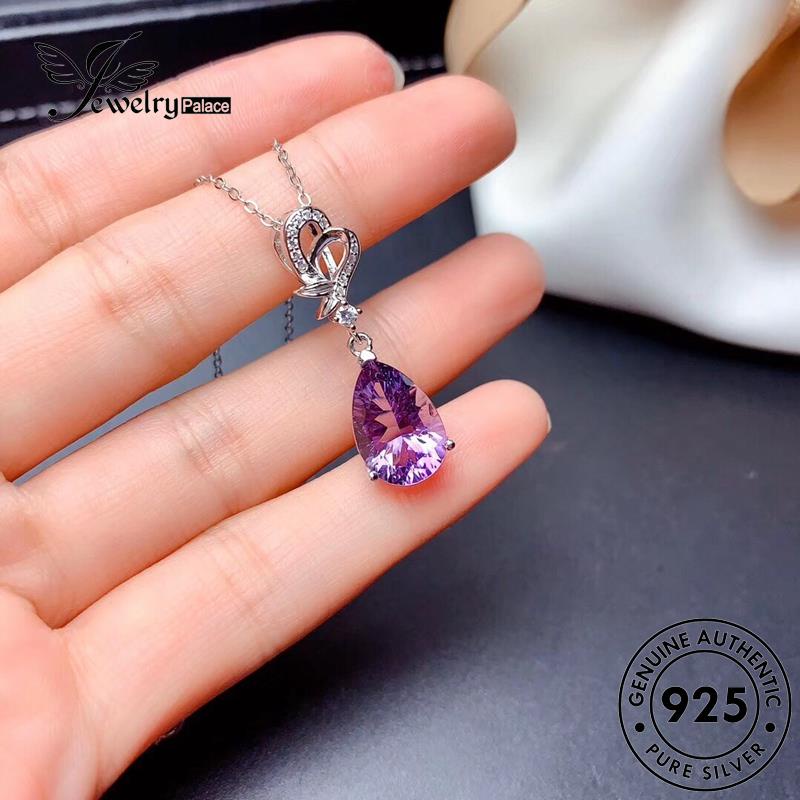 Tempat Perhiasan Wanita Kalung Perak925 Asli N938