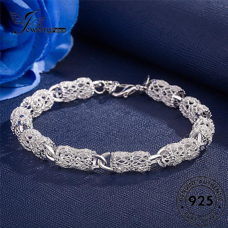 Jewelrypalace Gelang Perak925 Hollow Asli Lampion Wanita B550