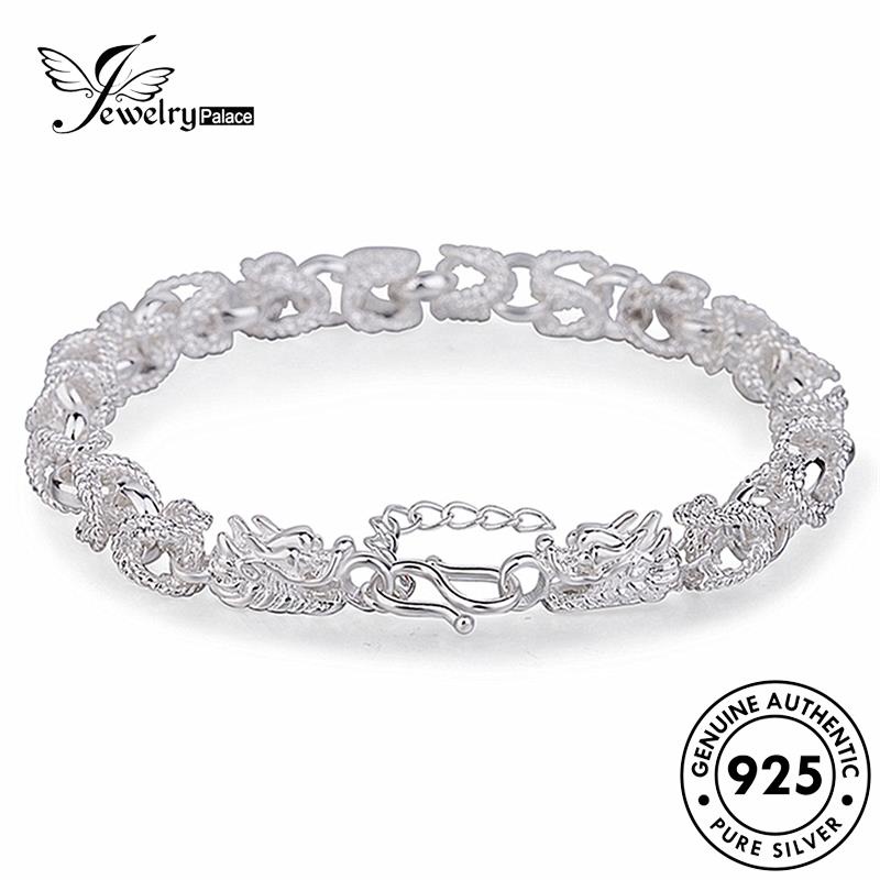 Jewelrypalace Kran Korea Wanita Style Gelang Asli Perak925 B605