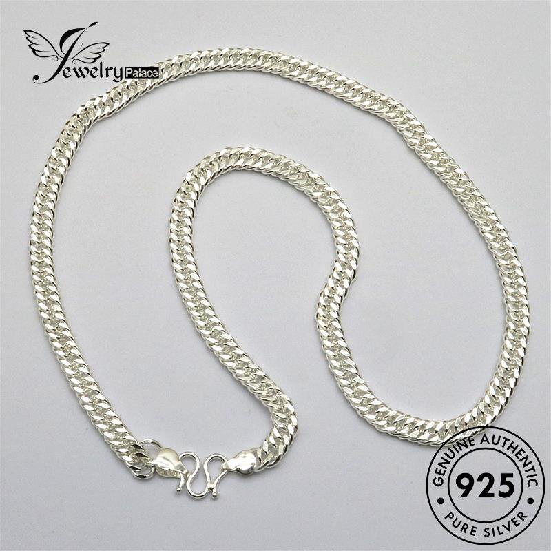 Jewelrypalace Fashion Pria Perak925 Cambuk Kalung Asli N18