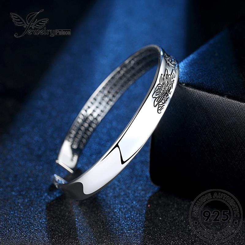 Jewelrypalace Hati925 Wanita Asli Gelang Sutra Silver B163