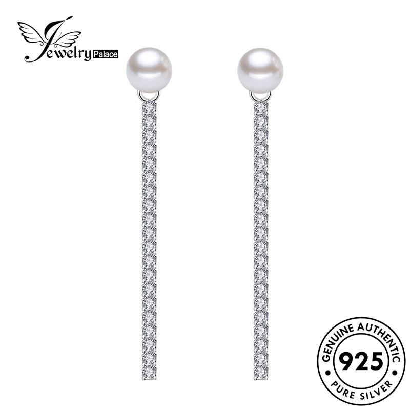 Jewelrypalace Anting Lucu925 Asli Silver Tusuk Mutiara Wanita E559