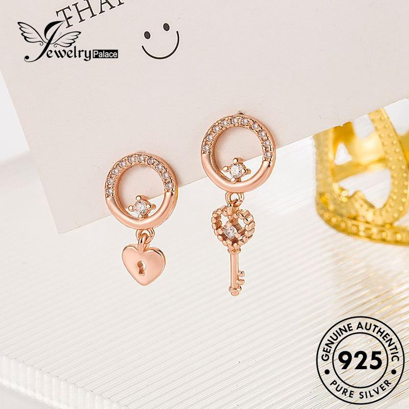 Jewelrypalace Anting Temperamen Tusuk Kunci925 Wanita Perak Asli E774