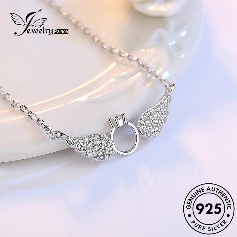 Jewelrypalace925 Asli Temperamen Malaikat Kalung Wanita Perak N13