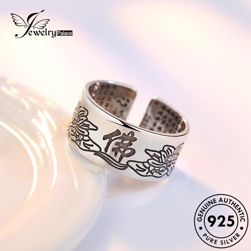 Jewelrypalace Cincin Perak Simple925 Hati Wanita Sutra Asli R146