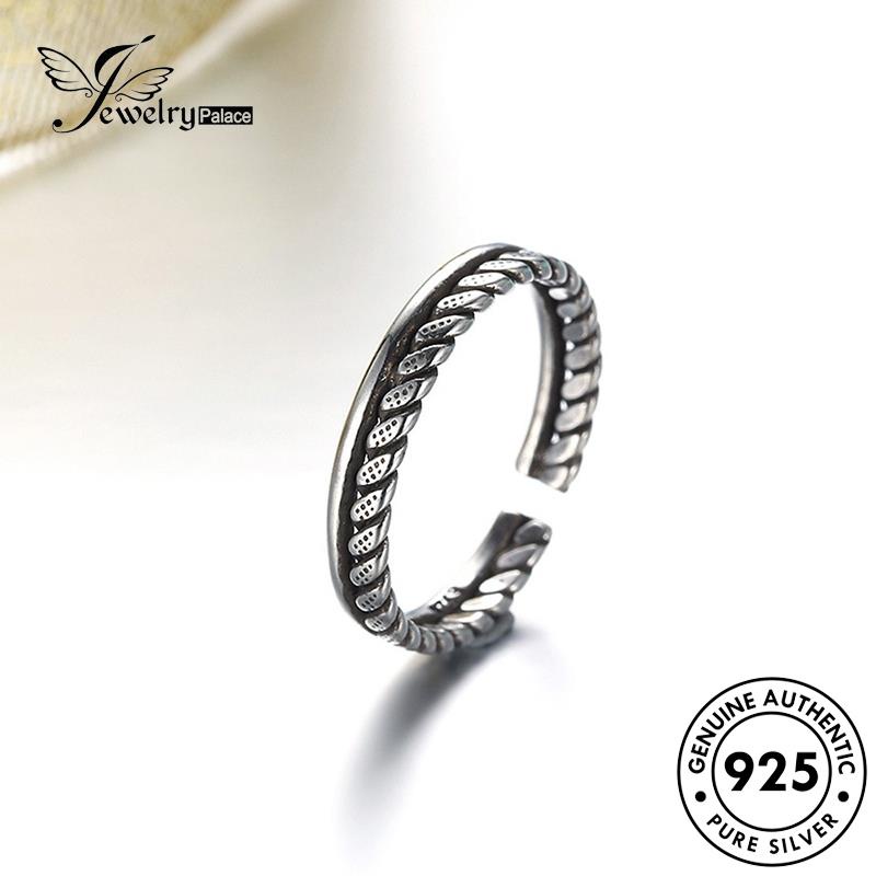 Jewelrypalace Cincin Perak925 Vintage Original Tali Putar Wanita R221