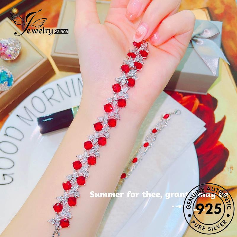 Jewelrypalace Gelang Perak925 Fashion Asli Galaxy Sapphire Wanita B576