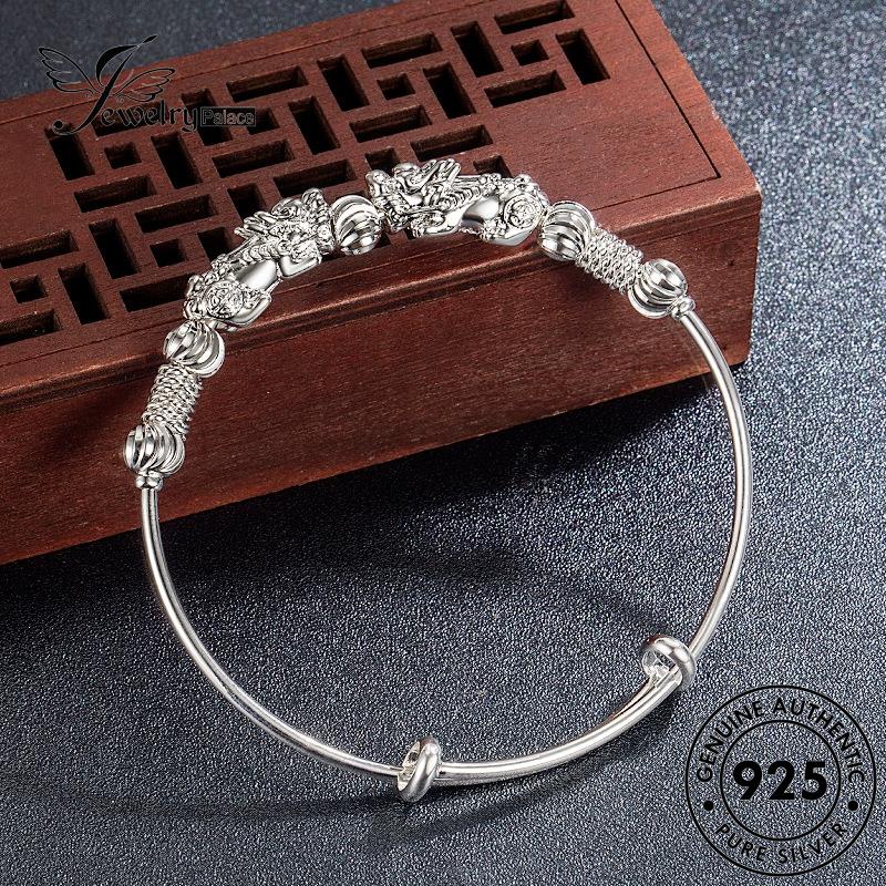 Jewelrypalace Gelang Perak925 Keberuntungan Pixiu Wanita Asli B57