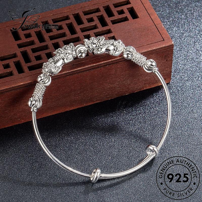 Jewelrypalace Gelang Perak925 Keberuntungan Pixiu Wanita Asli B57