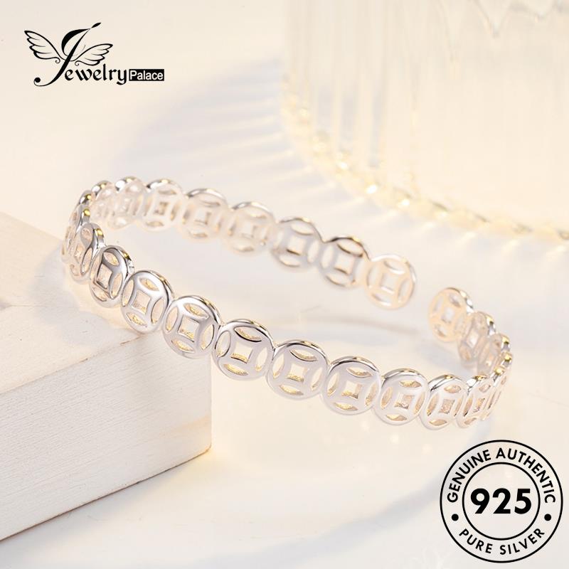 Jewelrypalace Gelang Perak Wanita Asli Koin Creative925 B244