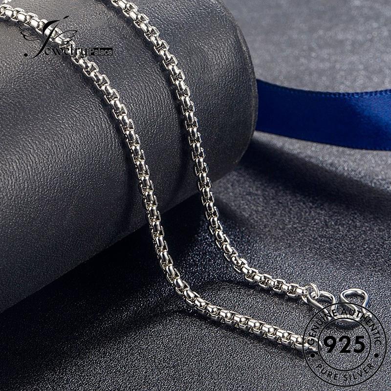 Jewelrypalace Simple Wanita Silinder Perak Asli925 Kalung N1023