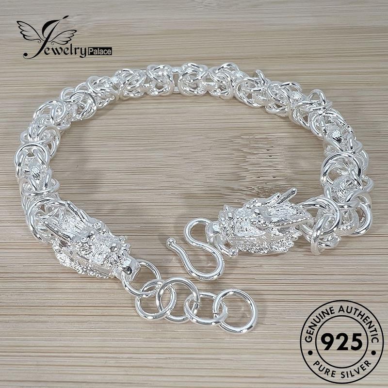 Jewelrypalace Asli Wanita Fashion925 Gelang Perak Leader B655