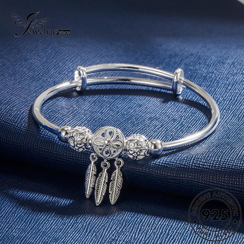 Jewelrypalace Gelang Dreamcatcher Perak Asli Rumbai Wanita925 B144