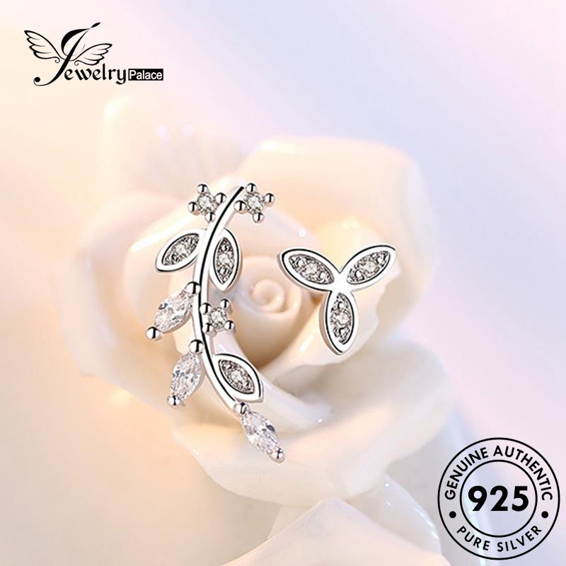 Perhiasantempat Wanita Fashion Moissanite Perak Asli Daun925 Anting Stud Berlian E130