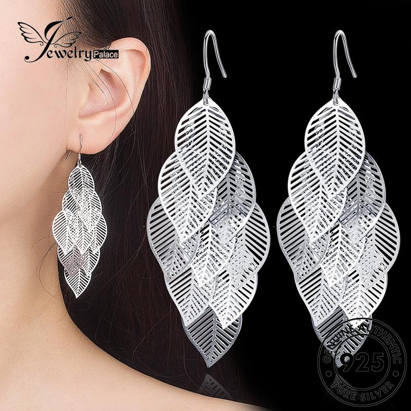 Jewelrypalace Anting Perak Fengye Su Asli Fashionable Wanita925 Kait E460