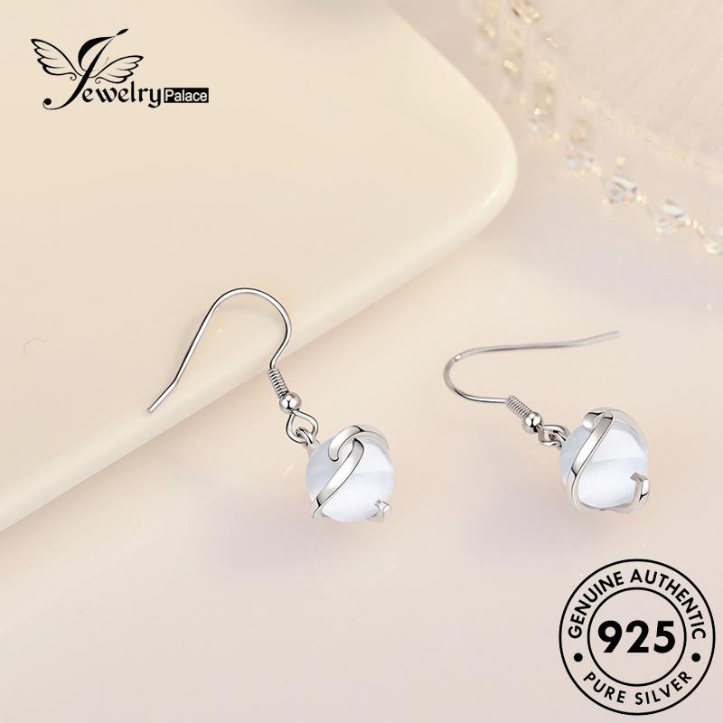 Jewelrypalace Wanita925 Kait Anting Opal Prancis Asli Silver Style E583