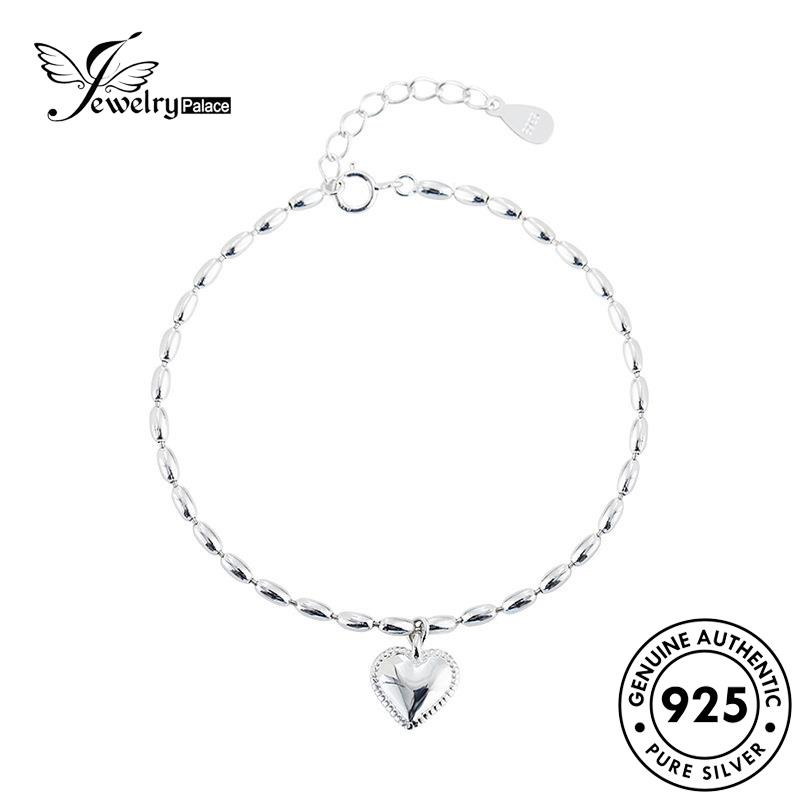 Jewelrypalace Gelang Love925 Asli Wanita Perak B269