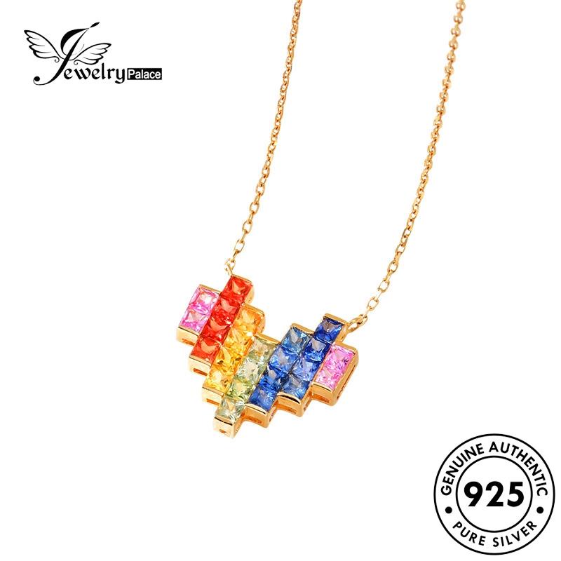 Jewelrypalace Sapphire Wanita Kalung Fashion Asli925 Perak N1344