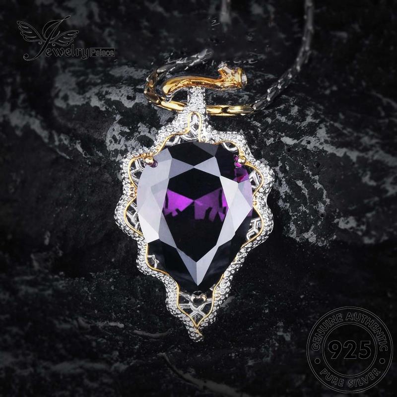 Jewelrypalace Kalung Fashion Wanita Amethyst Perak Asli925 N1581