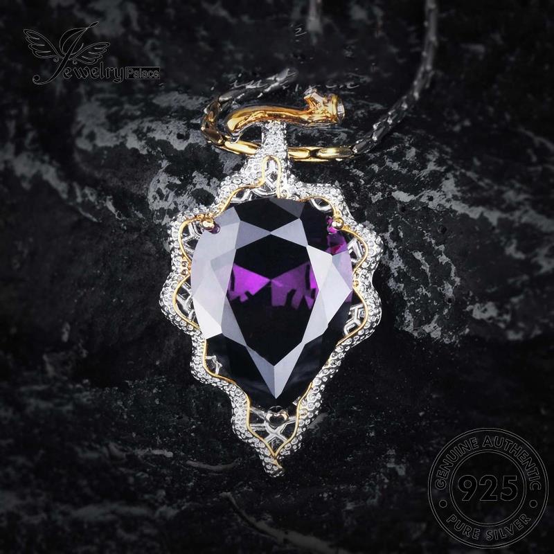 Jewelrypalace Kalung Fashion Wanita Amethyst Perak Asli925 N1581