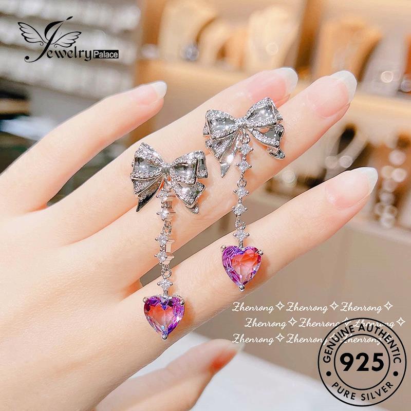 Jewelrypalace Amethyst Set Perak925 Asli Kreatif Jumbai Kalung Wanita S244