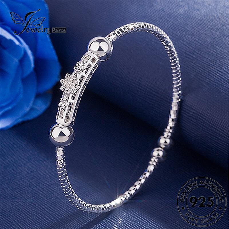 Jewelrypalace Fashion925 Wanita Perak Asli Gelang Daisy B134