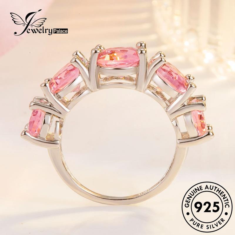 Jewelrypalace Cincin Oval Perak925 Wanita Kreatif Citrine Original R168