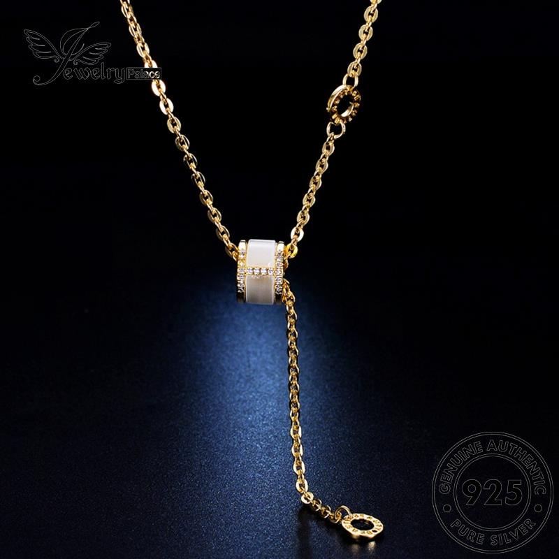 Jewelrypalace Original Pinggang Wanita925 Kalung Emas Perak Kreatif Kecil N18